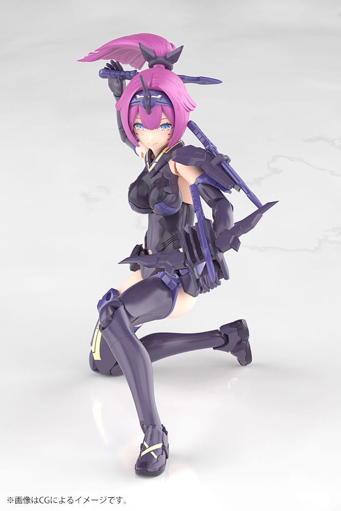 Kotobukiya Megami Device Plastic Model Kit 1/1 Asra Archer Kizuna Shadow Edition Full Package 14 cm | Makochan