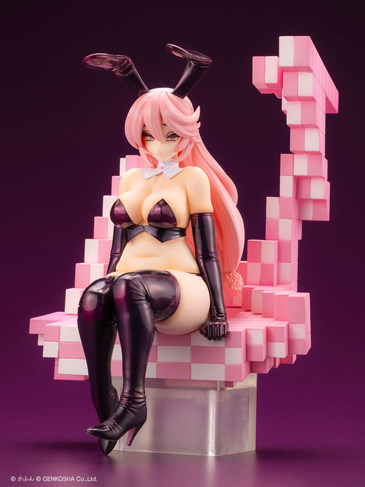 Kotobukiya Original Character Trick Bunnies PVC Statue 1/7 Sitting Bunny Illustration by Kafun 24 cm | Makochan
