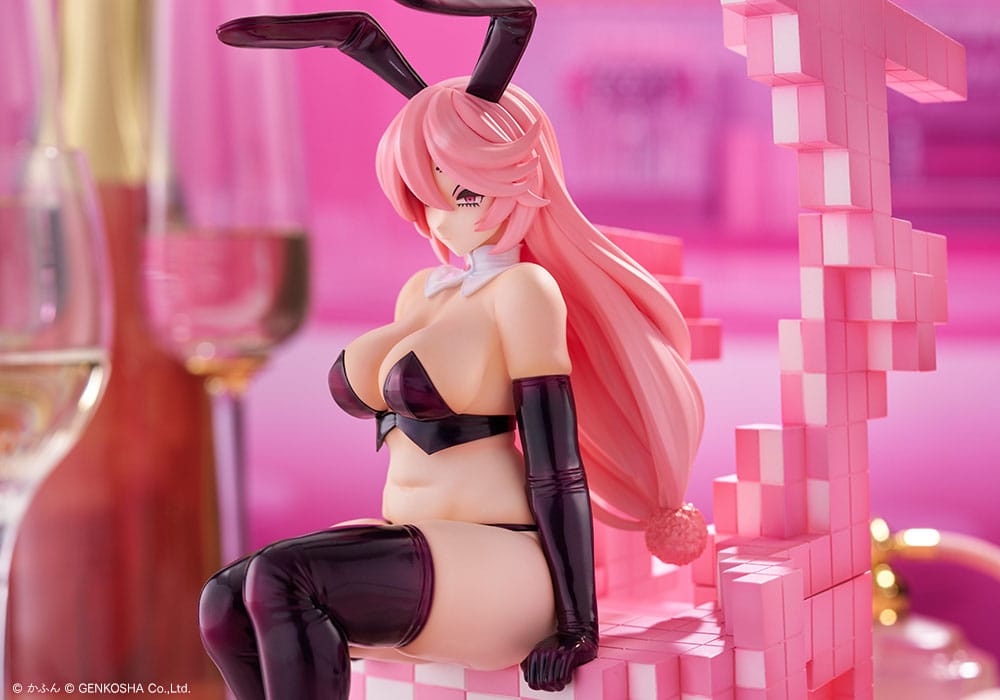 Kotobukiya Original Character Trick Bunnies PVC Statue 1/7 Sitting Bunny Illustration by Kafun 24 cm | Makochan