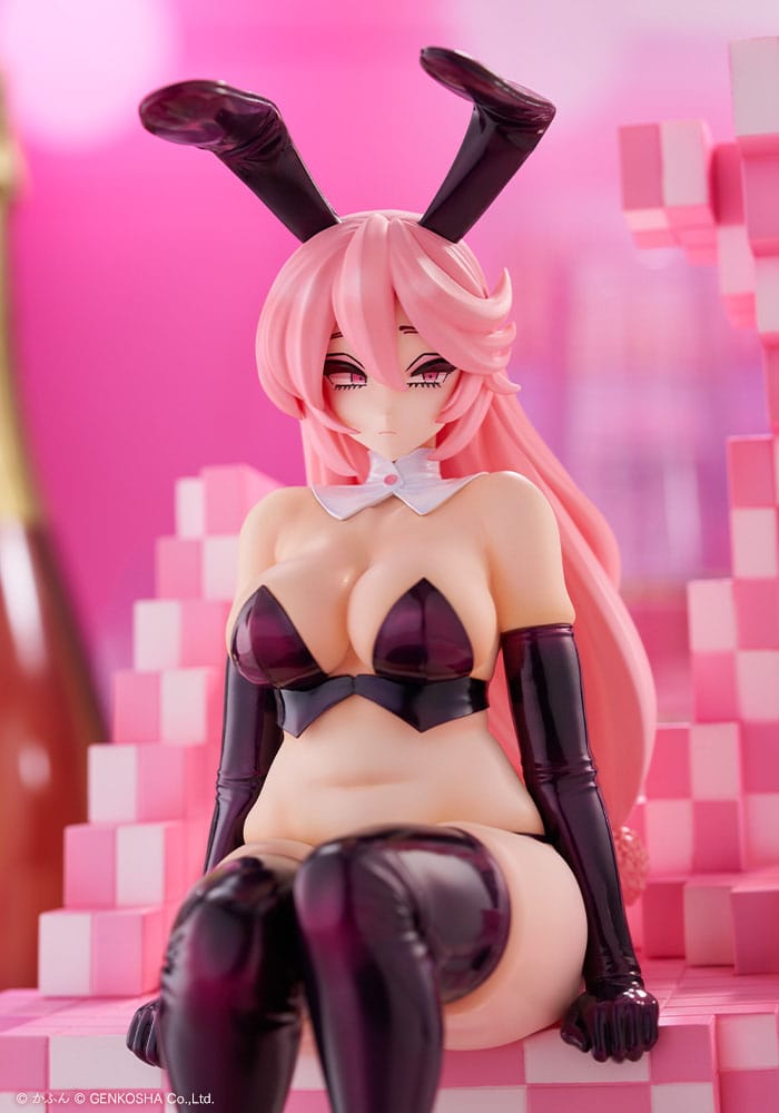 Kotobukiya Original Character Trick Bunnies PVC Statue 1/7 Sitting Bunny Illustration by Kafun 24 cm | Makochan