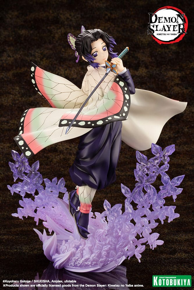 Kotobukiya Demon Slayer: Kimetsu no Yaiba ARTFXJ Statue 1/8 Shinobu Kocho 25 cm | Makochan