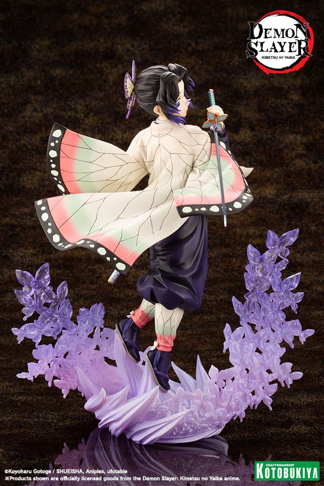 Kotobukiya Demon Slayer: Kimetsu no Yaiba ARTFXJ Statue 1/8 Shinobu Kocho 25 cm | Makochan