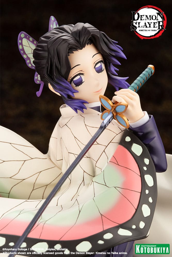 Kotobukiya Demon Slayer: Kimetsu no Yaiba ARTFXJ Statue 1/8 Shinobu Kocho 25 cm | Makochan