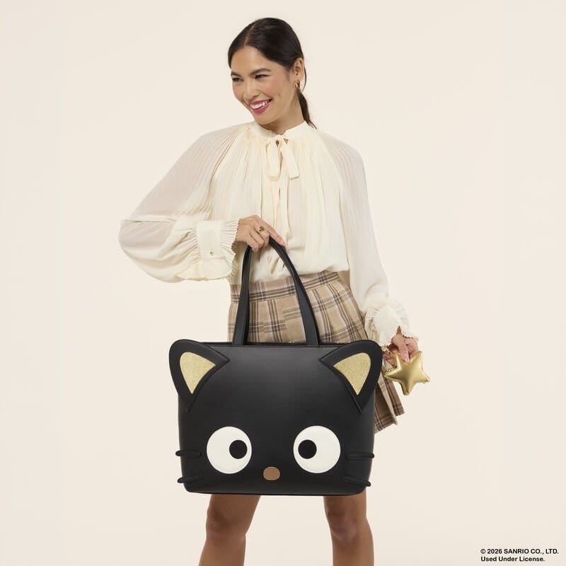 Loungefly Sanrio Chococat Stars Tote Crossbody Bag with Coin Bag | Makochan