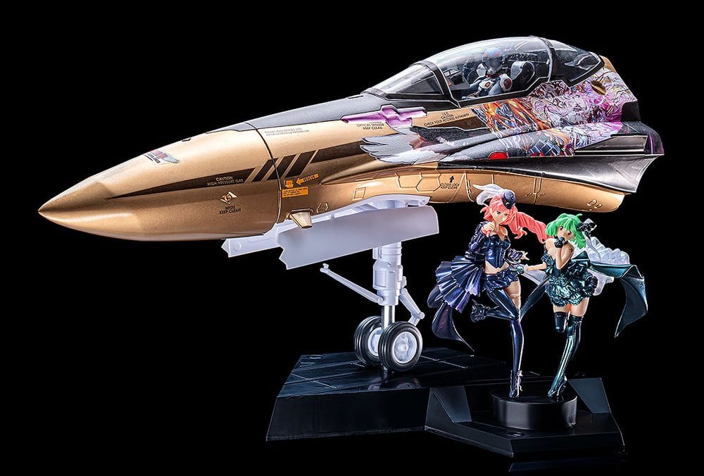 Max Factory Macross Frontier Plastic Model Kit PLAMAX MF-98: minimum factory Fighter Nose Collection YF-29 GALAXY SET 34 cm