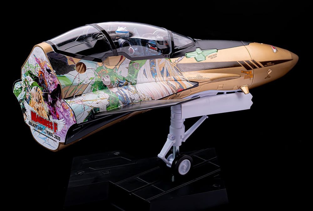 Max Factory Macross Frontier Plastic Model Kit PLAMAX MF-98: minimum factory Fighter Nose Collection YF-29 GALAXY SET 34 cm