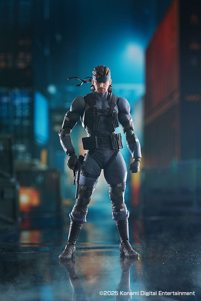 Max Factory Metal Gear Solid 2: Sons of Liberty Figma Action Figure Solid Snake MGS2 Ver. Updated Edition 16 cm | Makochan
