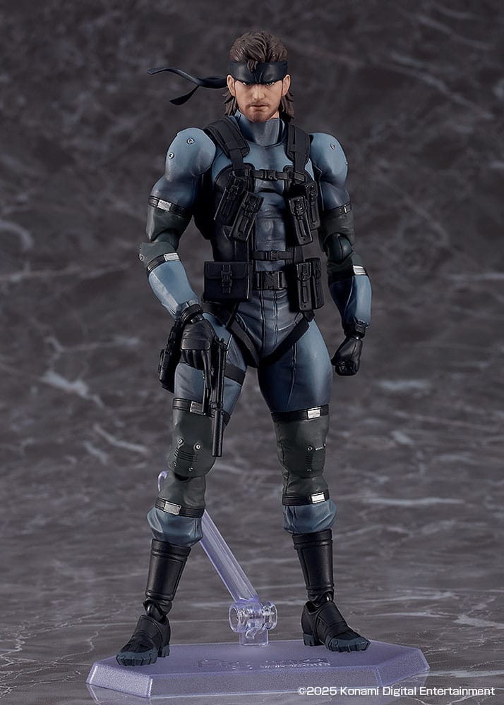 Max Factory Metal Gear Solid 2: Sons of Liberty Figma Action Figure Solid Snake MGS2 Ver. Updated Edition 16 cm | Makochan