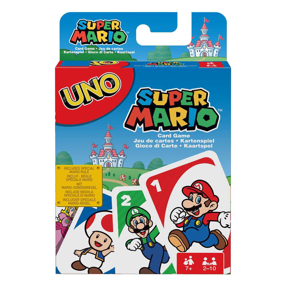Mattel Super Mario Card Game UNO | Makochan