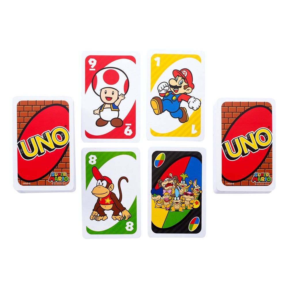 Mattel Super Mario Card Game UNO | Makochan