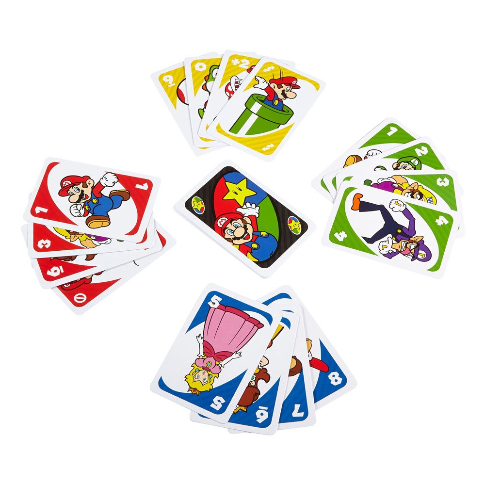 Mattel Super Mario Card Game UNO | Makochan