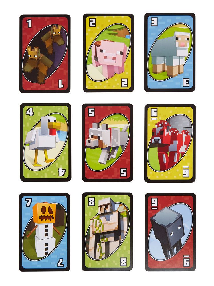 Mattel Minecraft UNO Card Game | Makochan