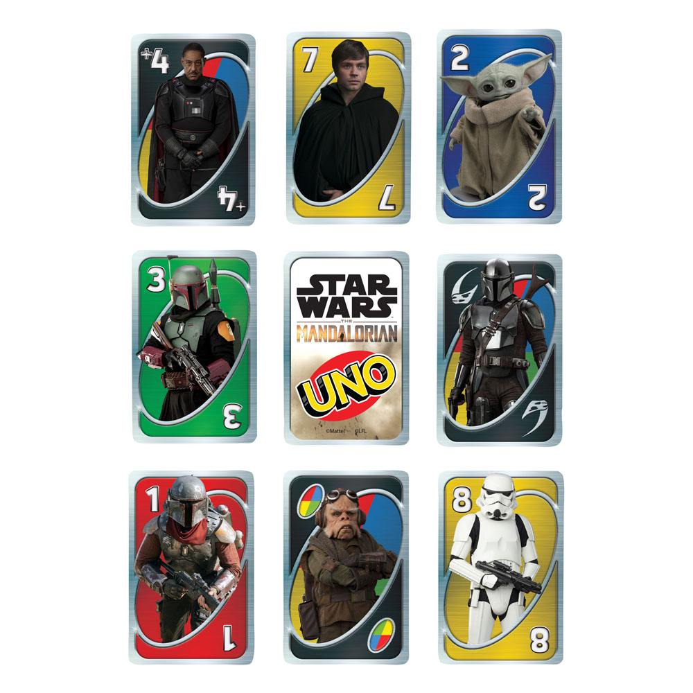 Mattel Star Wars: The Mandalorian UNO Card Game | Makochan