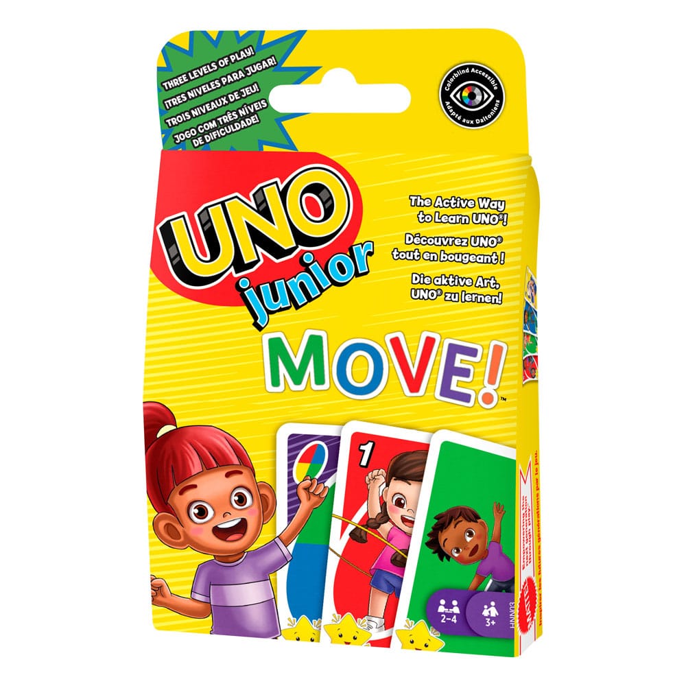 Mattel UNO Junior Move! Card Game | Makochan