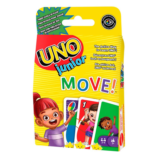 Mattel UNO Junior Move! Card Game | Makochan