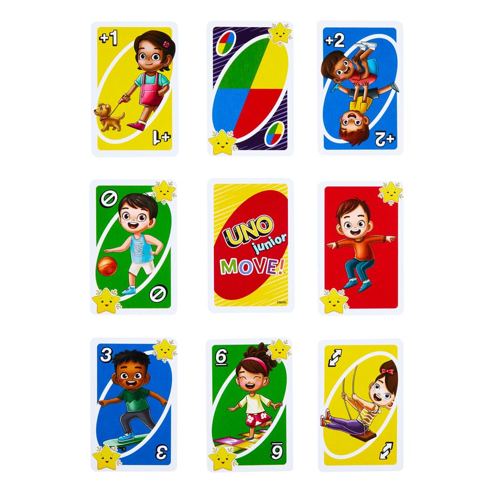 Mattel UNO Junior Move! Card Game | Makochan