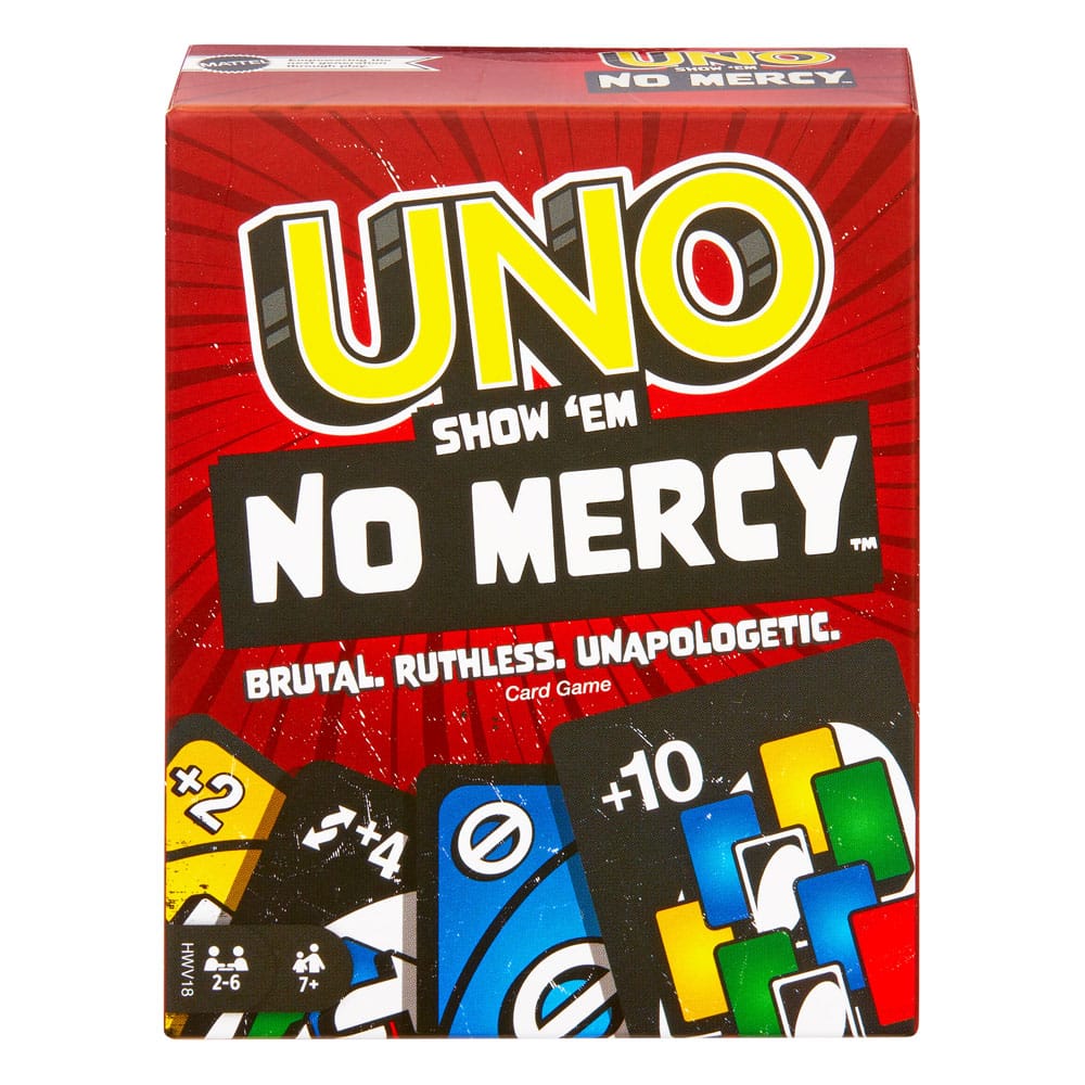 Mattel UNO Card Game No Mercy | Makochan