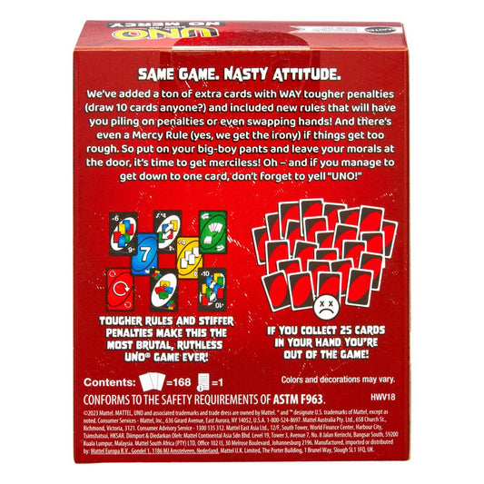 Mattel UNO Card Game No Mercy | Makochan