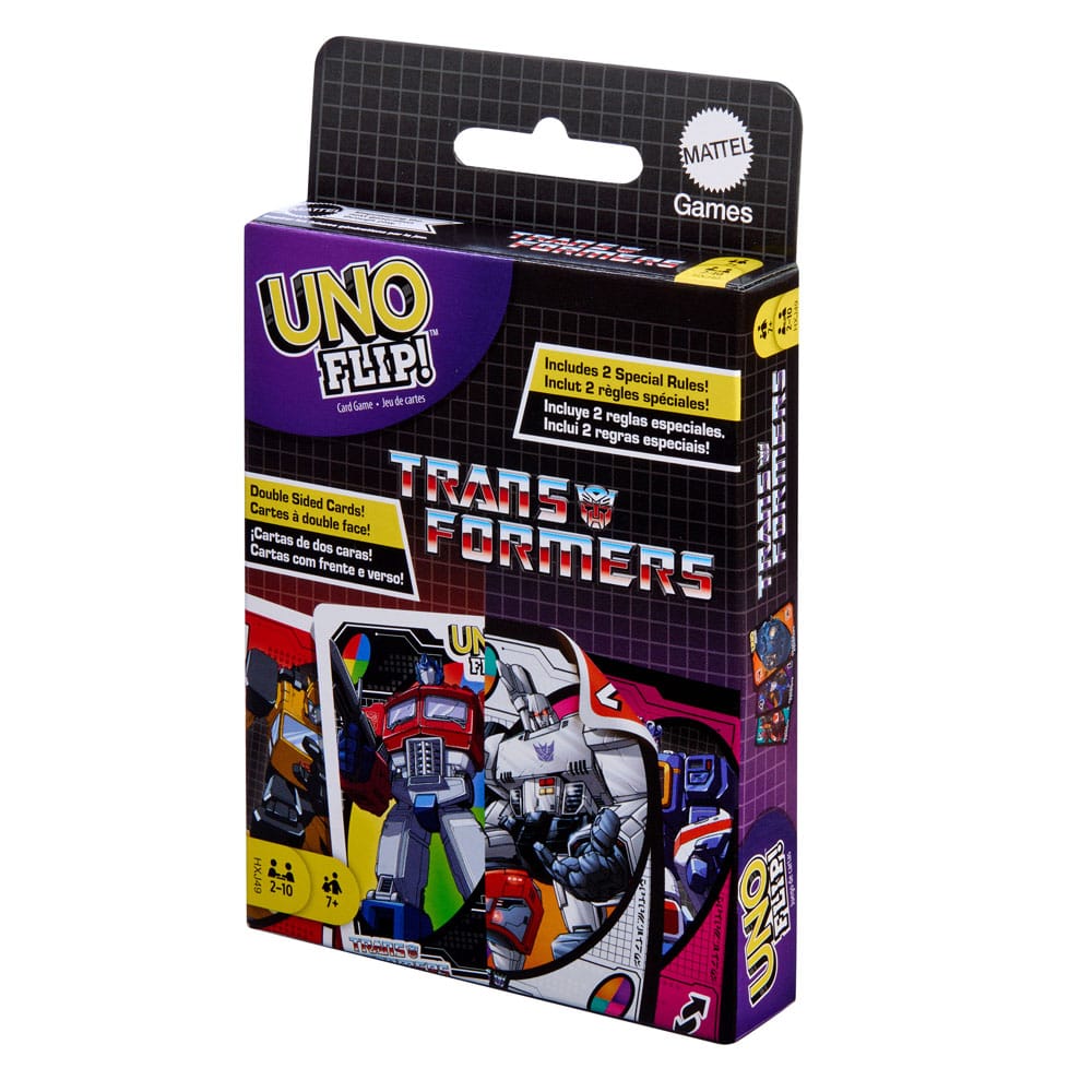 Mattel Transformers UNO Flip! Card Game | Makochan