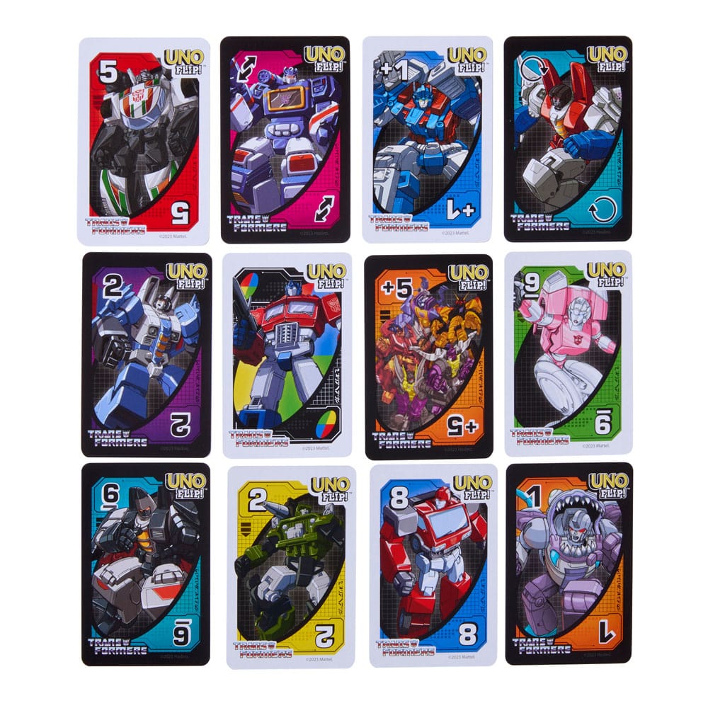 Mattel Transformers UNO Flip! Card Game | Makochan