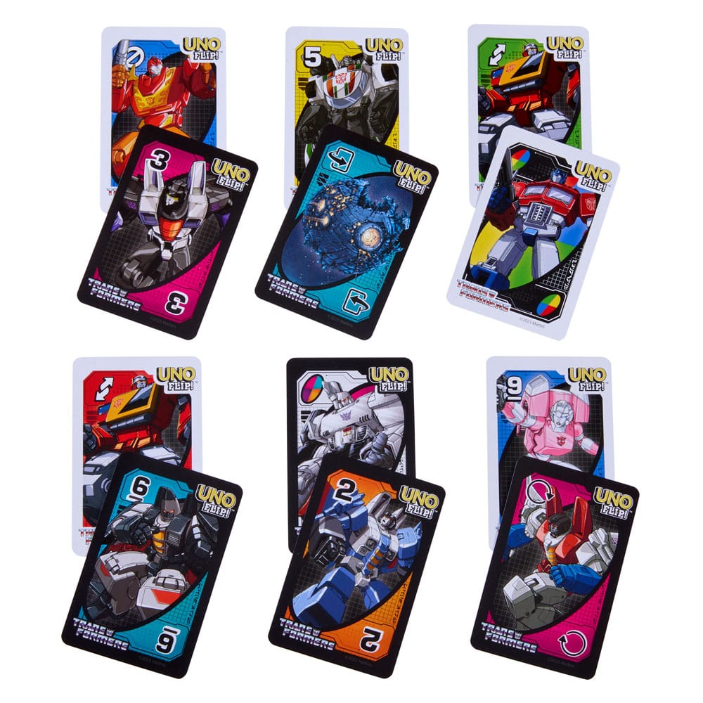 Mattel Transformers UNO Flip! Card Game | Makochan
