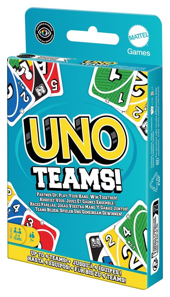Mattel UNO Teams Card Game | Makochan