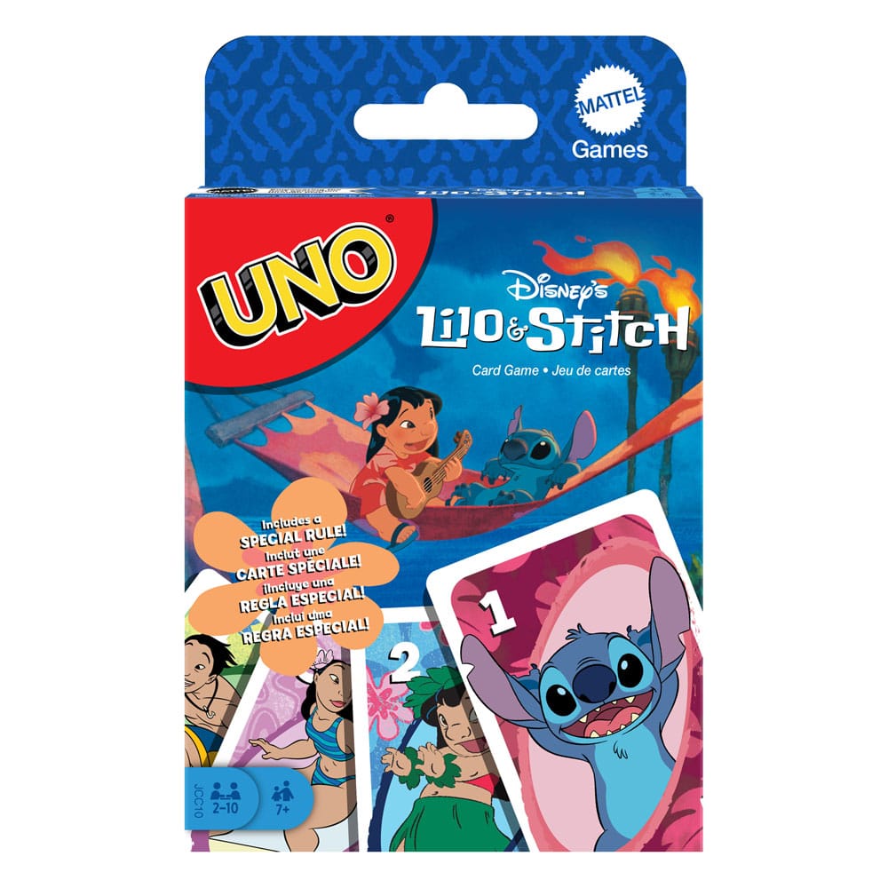Mattel Lilo & Stitch Card Game UNO | Makochan