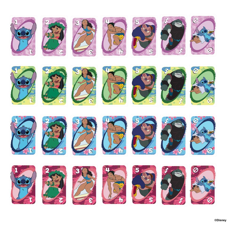 Mattel Lilo & Stitch Card Game UNO | Makochan