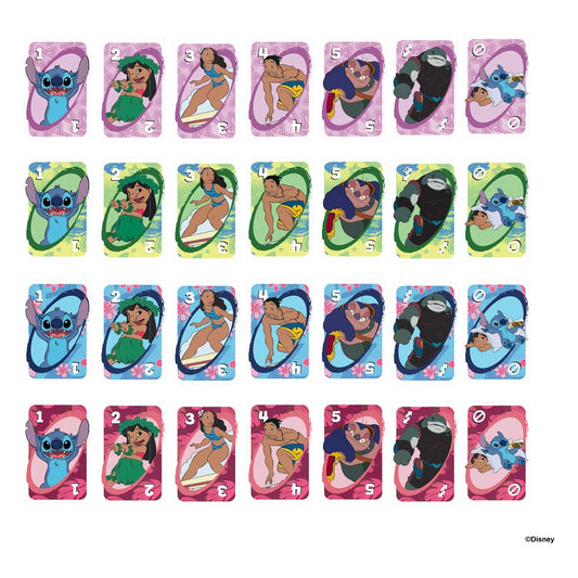 Mattel Lilo & Stitch Card Game UNO | Makochan