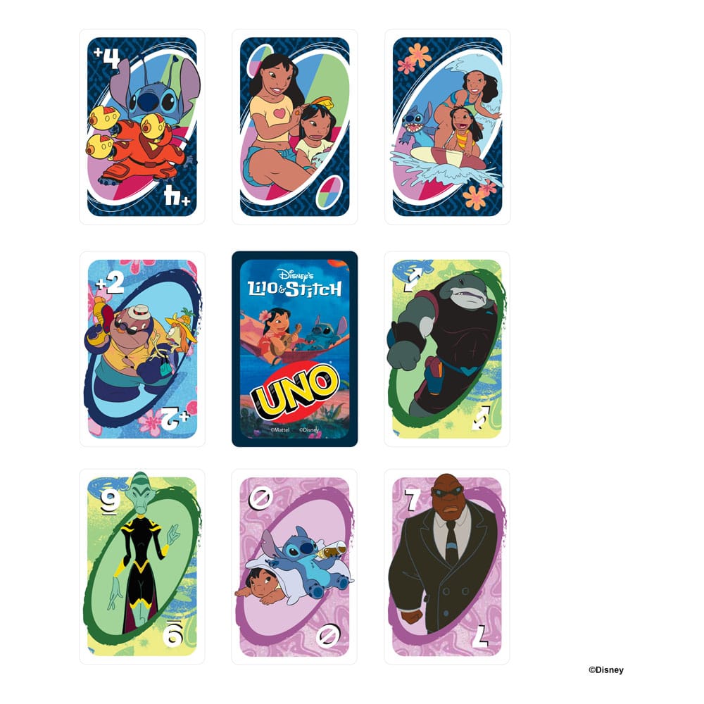 Mattel Lilo & Stitch Card Game UNO | Makochan
