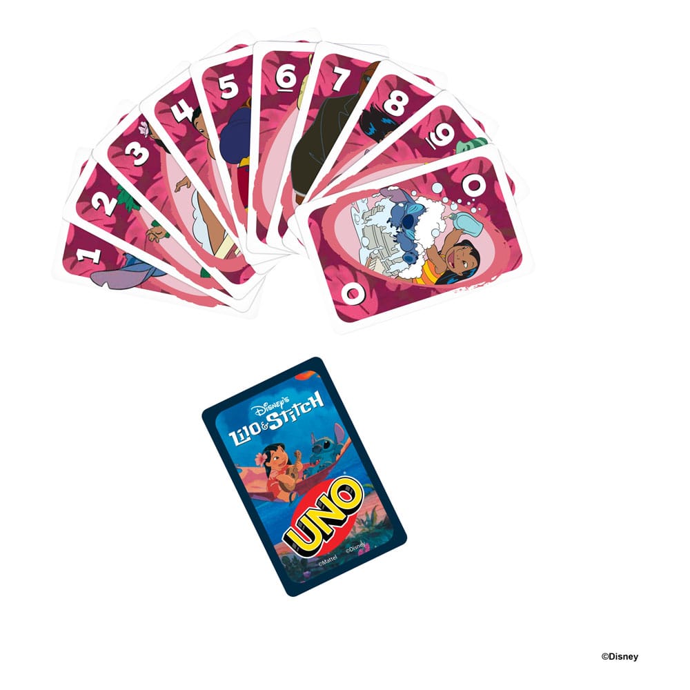 Mattel Lilo & Stitch Card Game UNO | Makochan
