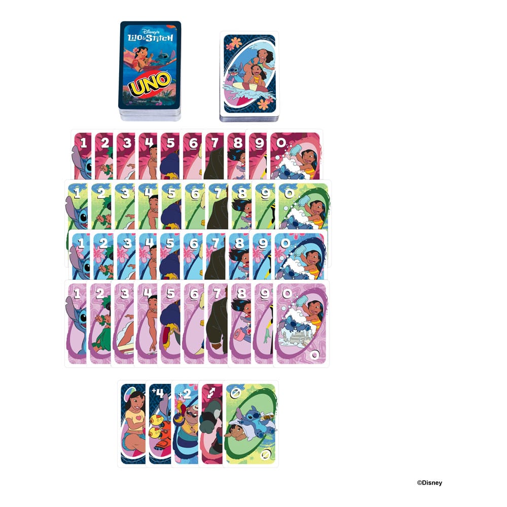 Mattel Lilo & Stitch Card Game UNO | Makochan