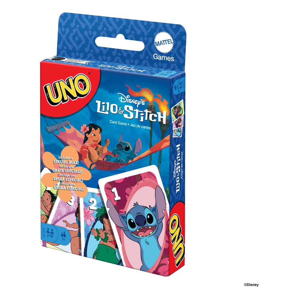 Mattel Lilo & Stitch Card Game UNO | Makochan