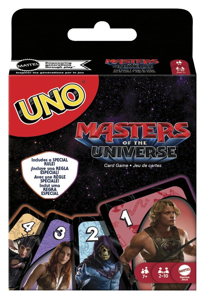 Mattel Masters of the Universe 2026 Movie UNO Card Game | Makochan
