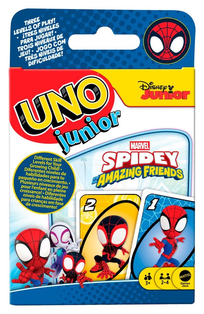 Mattel Spidey & His Amazing Friends UNO Junior Card Game | Makochan