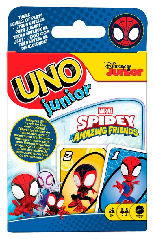 Mattel Spidey & His Amazing Friends UNO Junior Card Game | Makochan