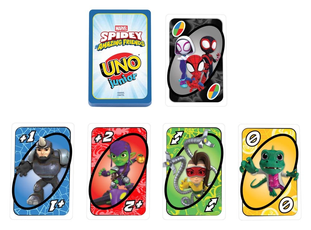 Mattel Spidey & His Amazing Friends UNO Junior Card Game | Makochan