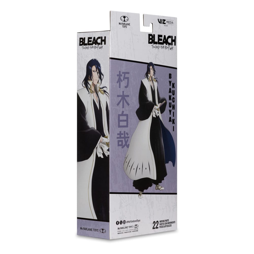 McFarlane Toys Bleach: Thousand-Year Blood War Action Figure Byakuya Kuchiki 18 cm | Makochan