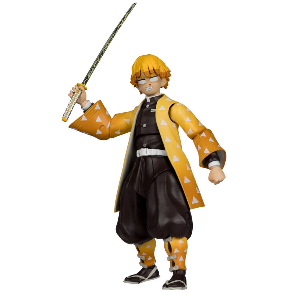 McFarlane Toys Demon Slayer: Kimetsu no Yaiba Action Figure Zenitsu Agatsuma Plantinum Edition 15 cm | Makochan