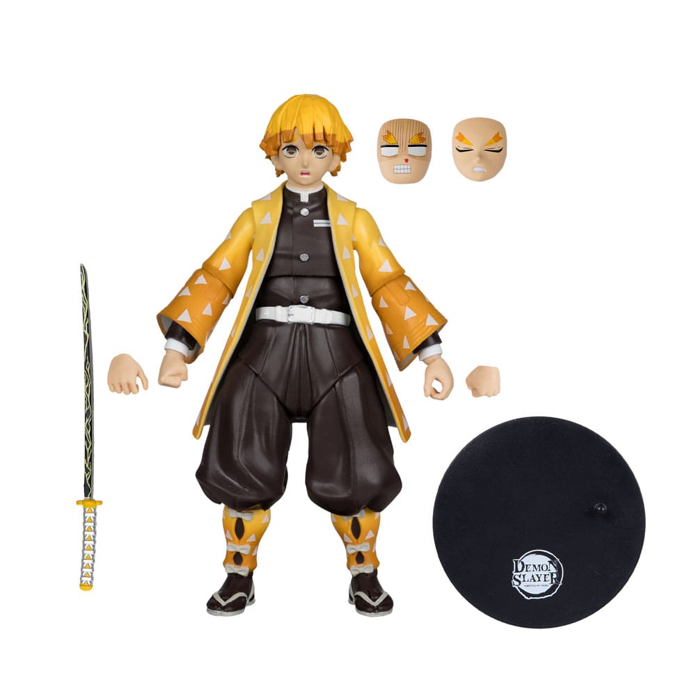 McFarlane Toys Demon Slayer: Kimetsu no Yaiba Action Figure Zenitsu Agatsuma Plantinum Edition 15 cm | Makochan