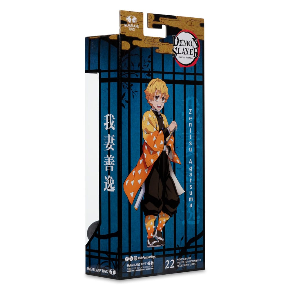 McFarlane Toys Demon Slayer: Kimetsu no Yaiba Action Figure Zenitsu Agatsuma Plantinum Edition 15 cm | Makochan