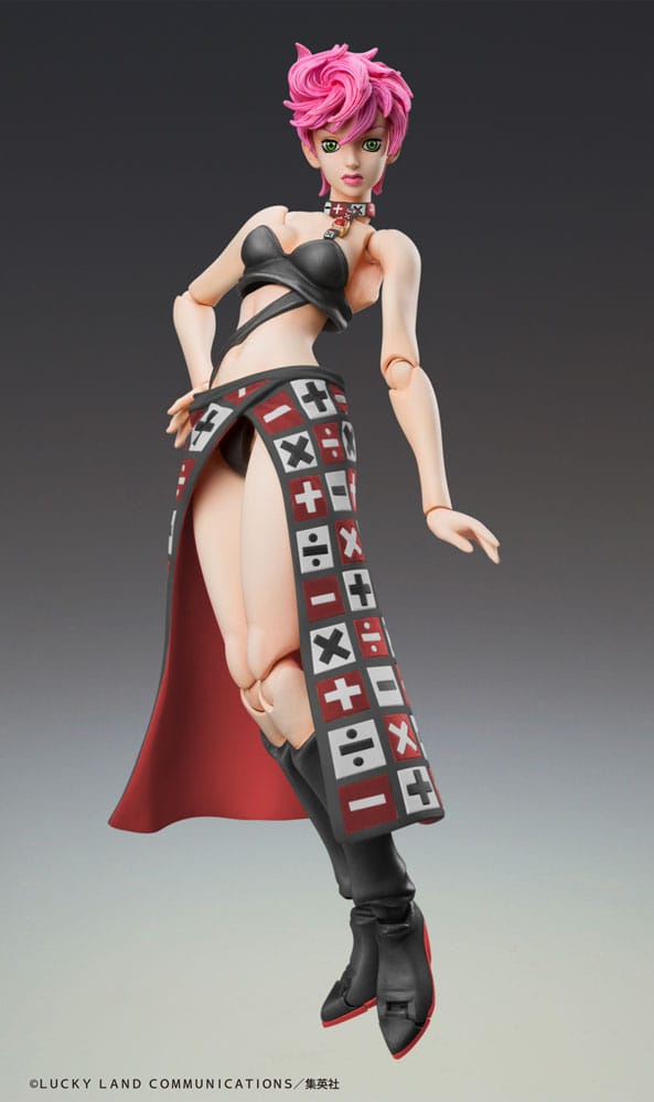 Medicos Entertainment JoJo's Bizarre Adventure Part 5 Super Action Action Figure Chozokado Trish Una Black Ver. 15 cm