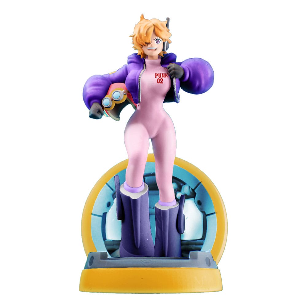 Megahouse One Piece Petitrama PVC Mini Statue Logbox Re Birth Egghead 4-Set 9 cm | Makochan