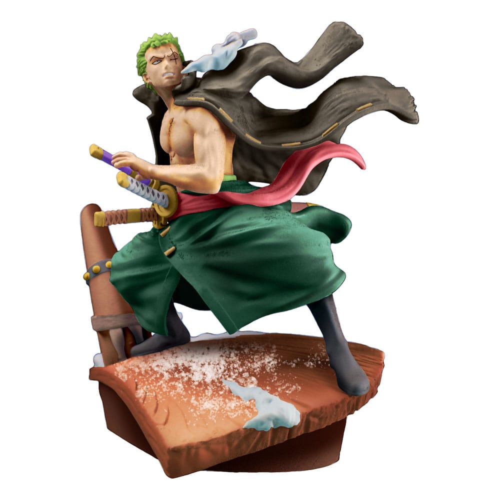 Megahouse One Piece Petitrama PVC Mini Statue Logbox Re Birth Egghead 4-Set 9 cm | Makochan