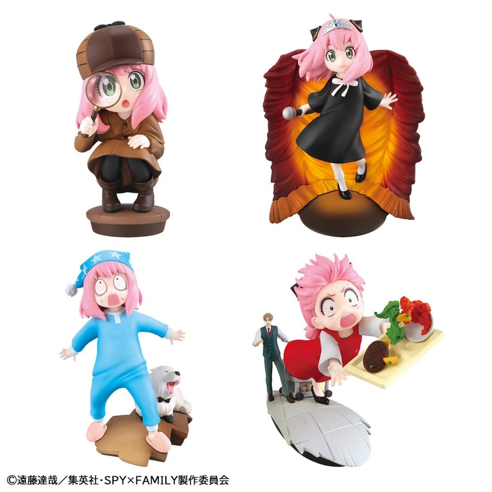 Megahouse Spy x Family Petitrama PVC Mini Statue Vol. 3 Set 9 cm | Makochan