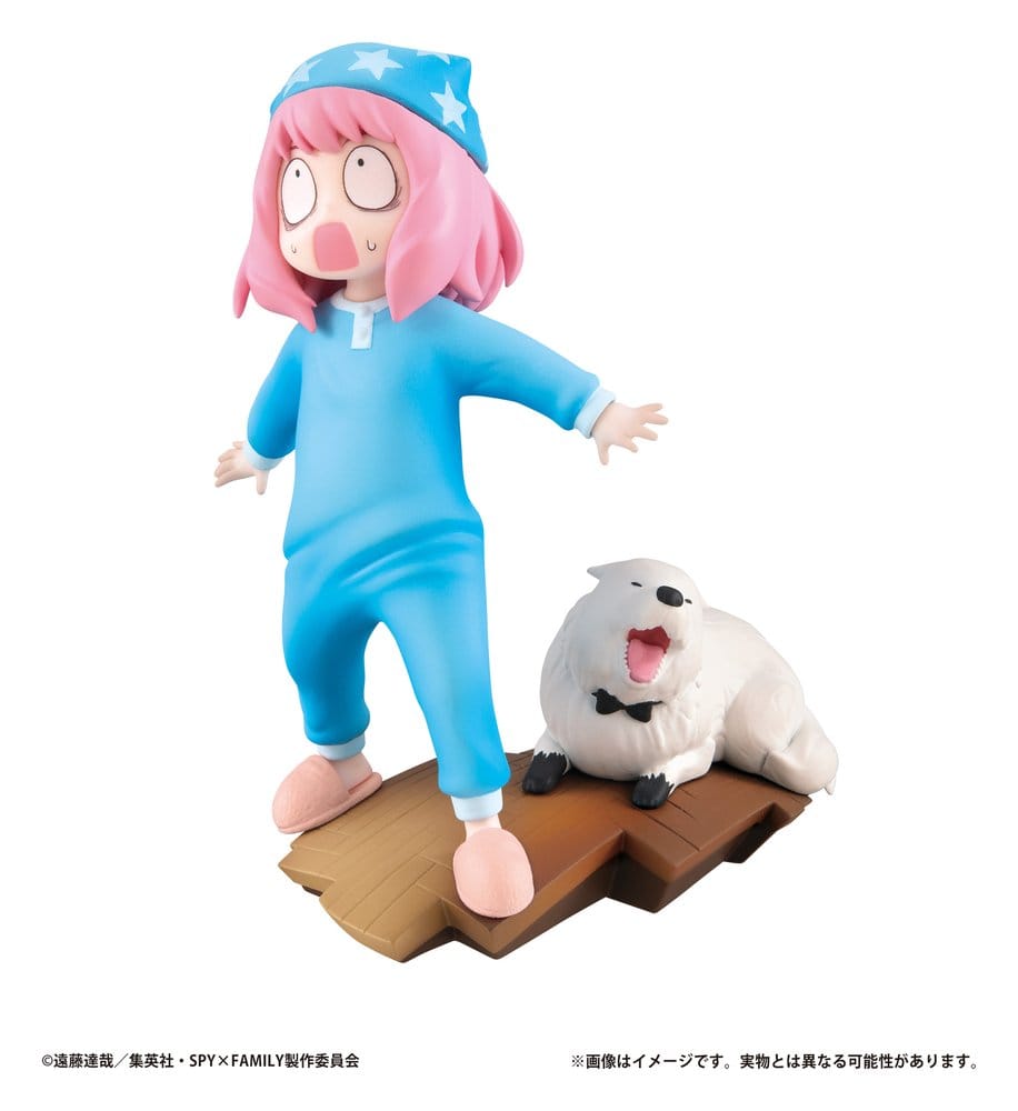 Megahouse Spy x Family Petitrama PVC Mini Statue Vol. 3 Set 9 cm | Makochan