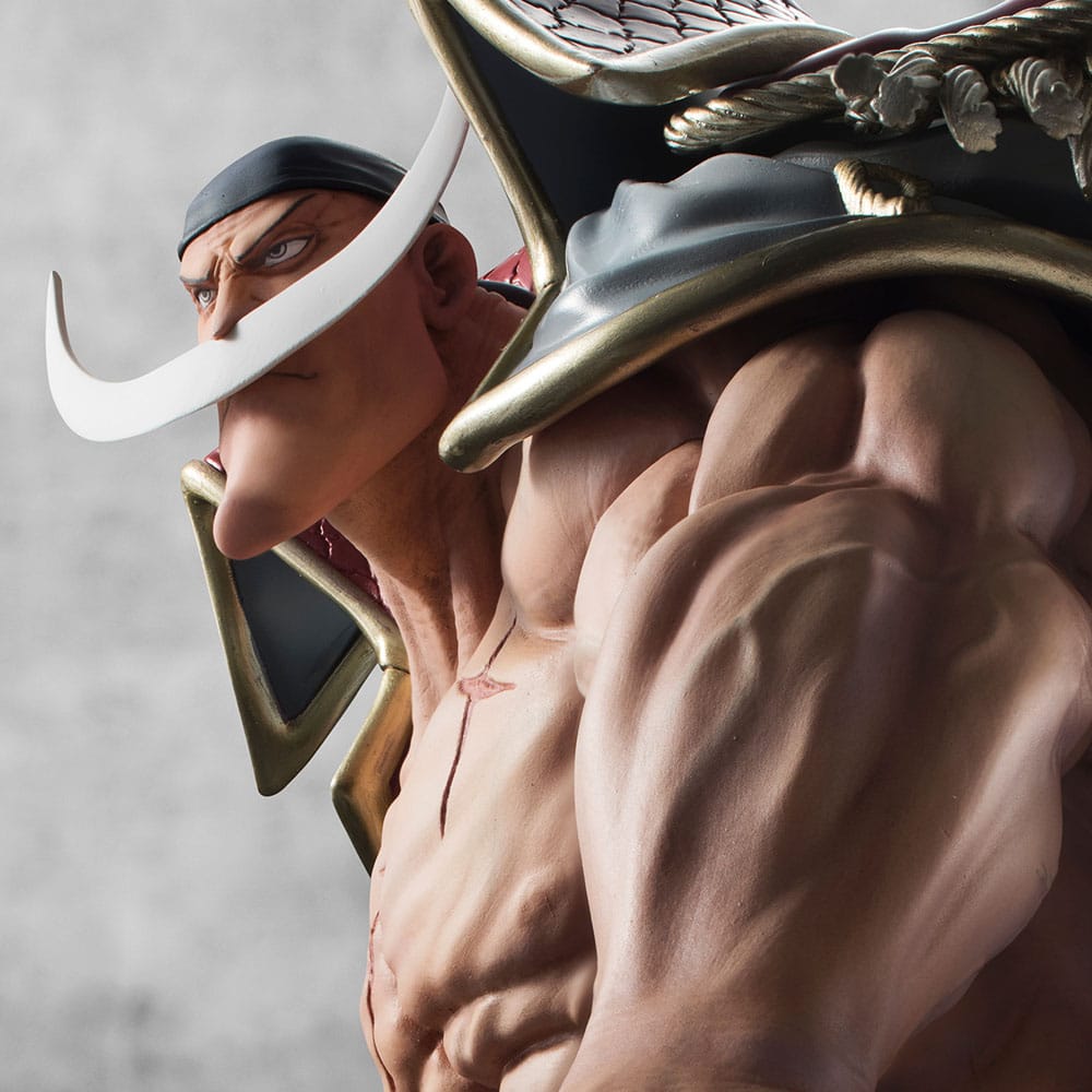 Megahouse One Piece P.O.P NEO-Maximum PVC Statue White Beard Edward Newgate Super Limited Reprint Ver. 30 cm | Makochan