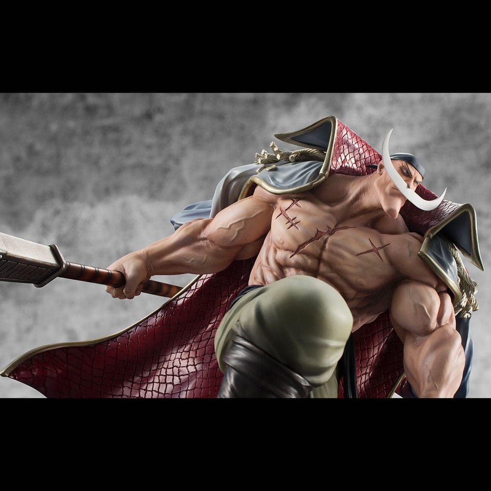 Megahouse One Piece P.O.P NEO-Maximum PVC Statue White Beard Edward Newgate Super Limited Reprint Ver. 30 cm | Makochan
