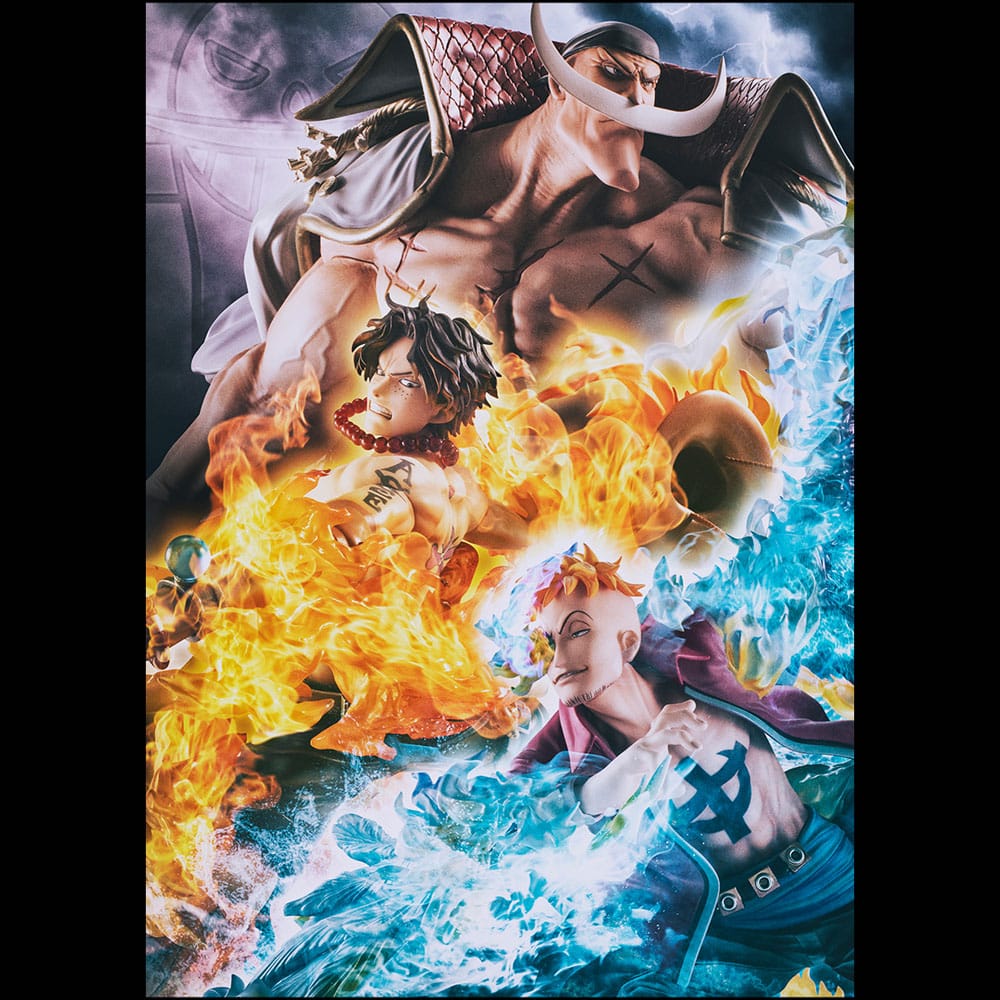 Megahouse One Piece P.O.P NEO-Maximum PVC Statue White Beard Edward Newgate Super Limited Reprint Ver. 30 cm | Makochan