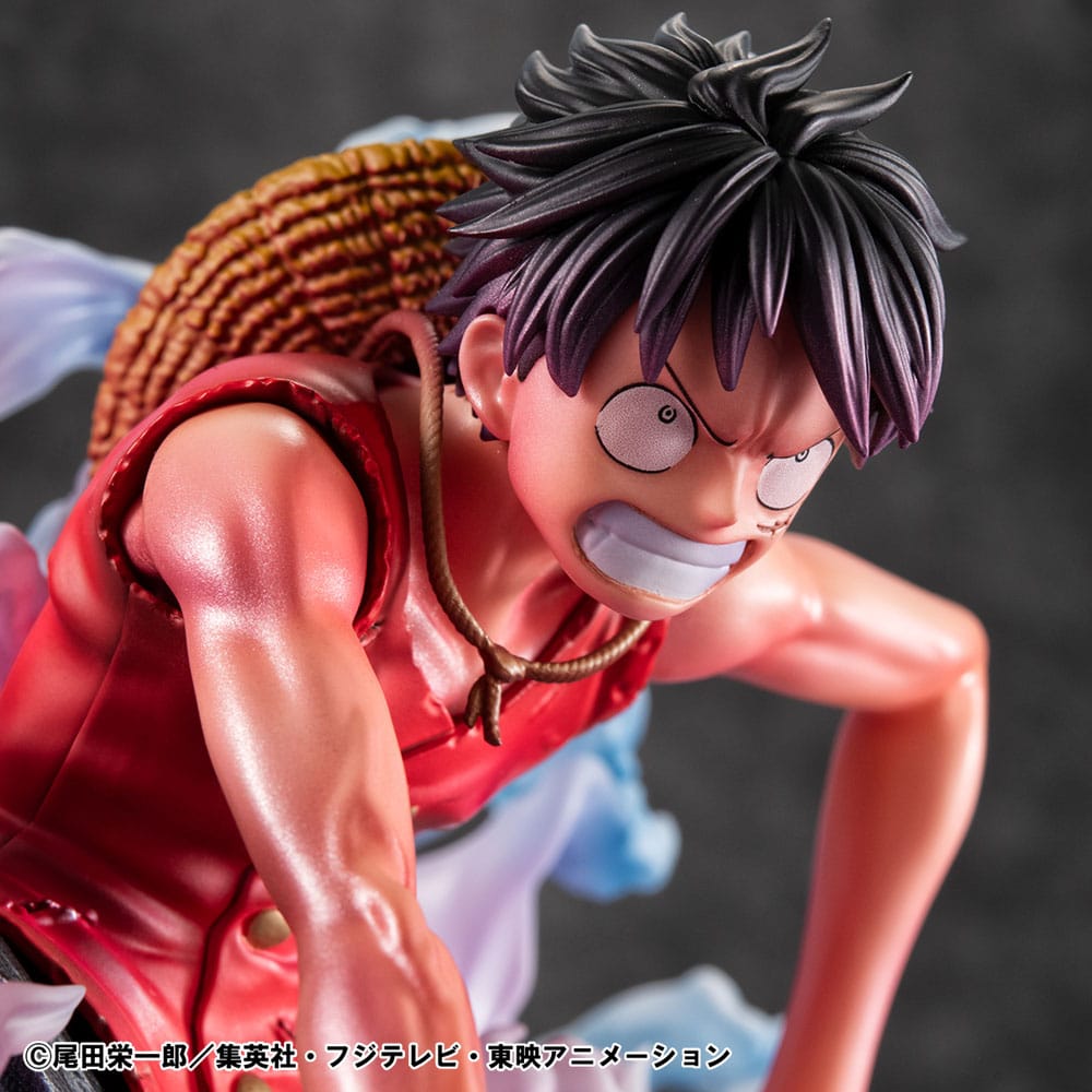 Megahouse One Piece P.O.P PVC Statue Monkey D. Luffy Gear 2 Limited Edition 19 cm | Makochan